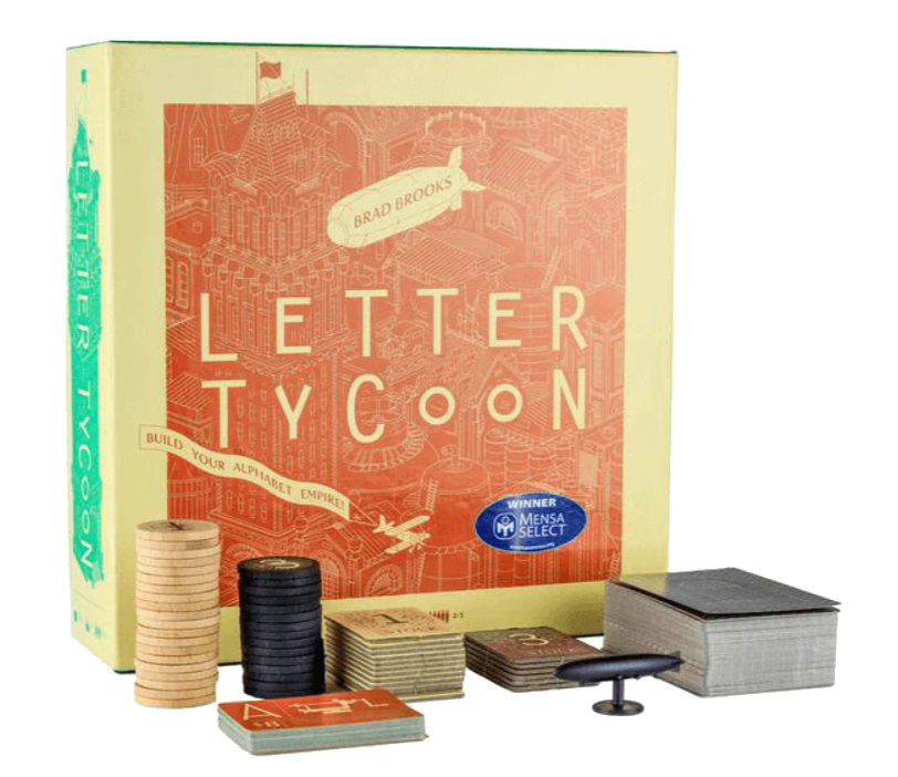 Letter Tycoon family board game